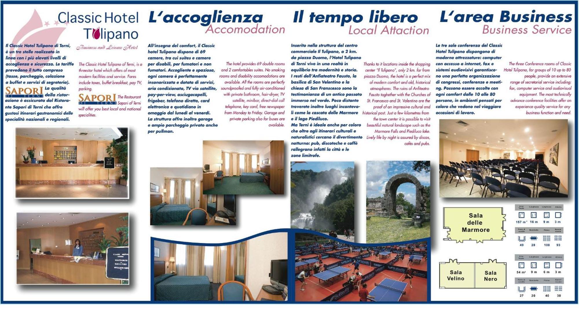 Classic Hotel Tulipano テルニ エクステリア 写真